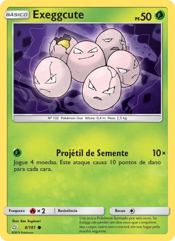 Exeggcute #8 — União de Aliados