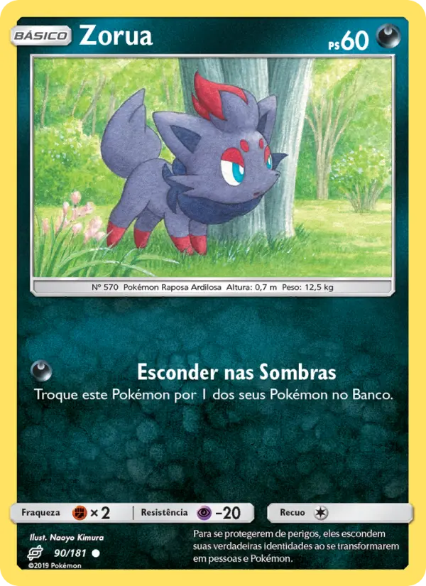 Zorua #90 — União de Aliados