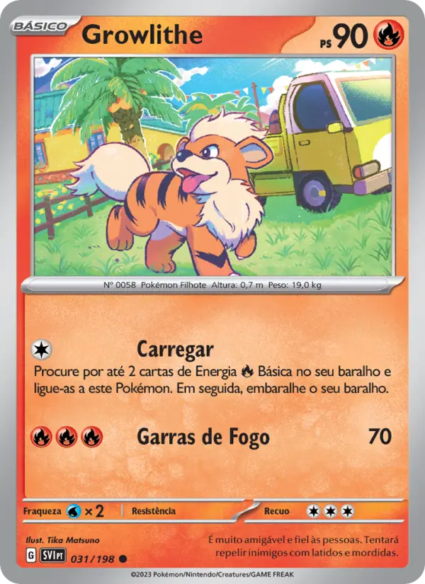 Growlithe #031