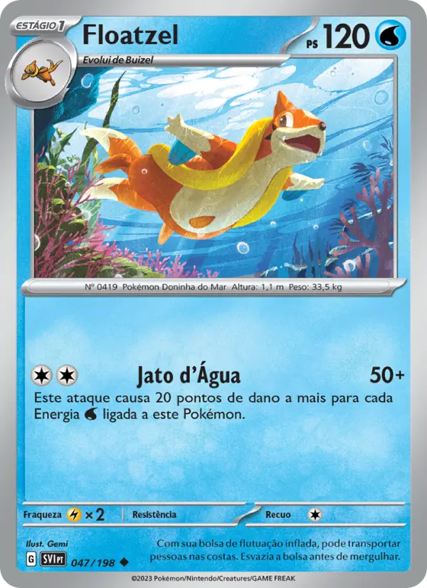 Floatzel #047