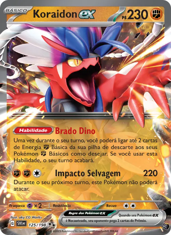 Koraidon ex #125