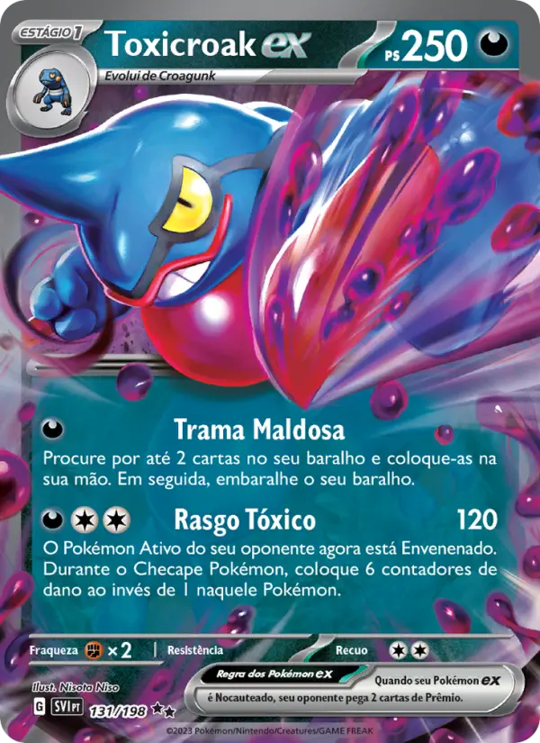 Toxicroak EX #131