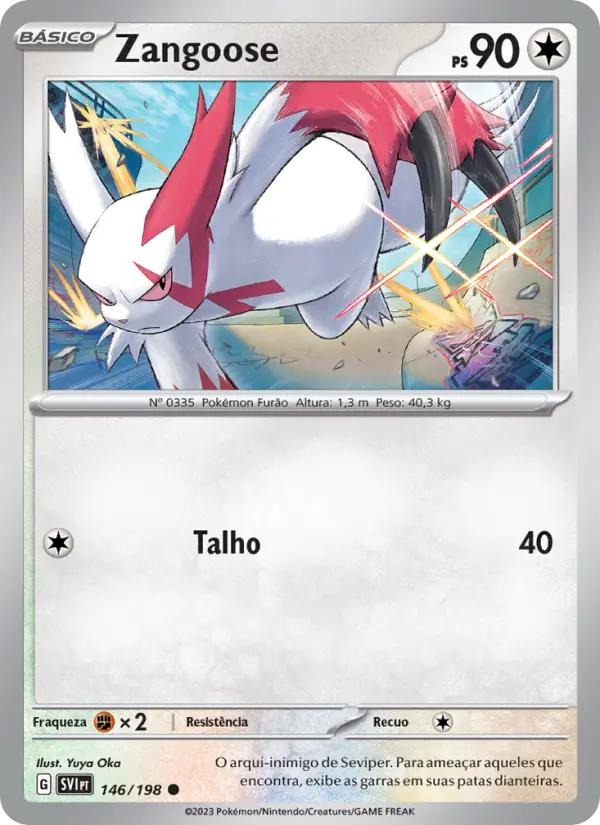 Zangoose da Equipe Magma #146