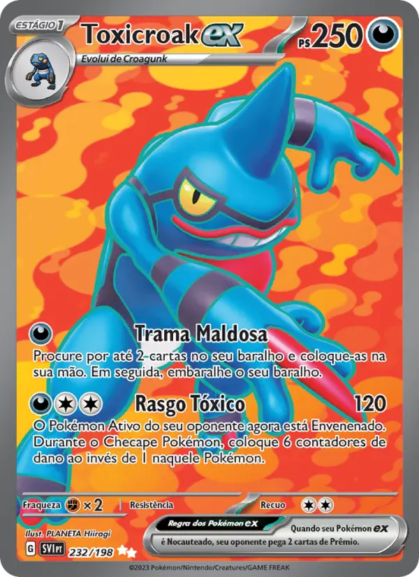 Toxicroak EX #232
