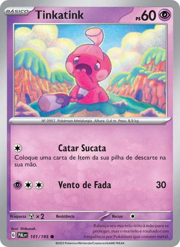 Tinkatink #101 — Evoluções em Paldea