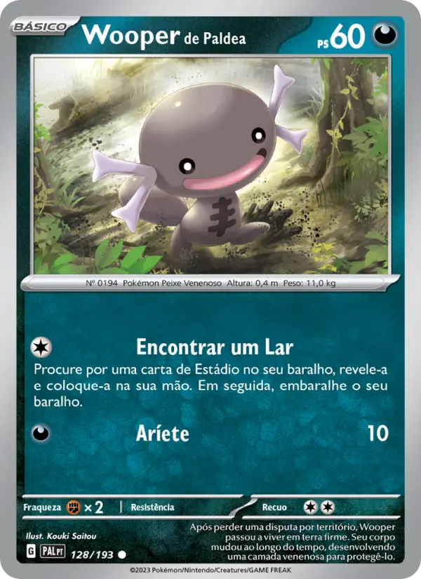 Wooper de Paldea #128