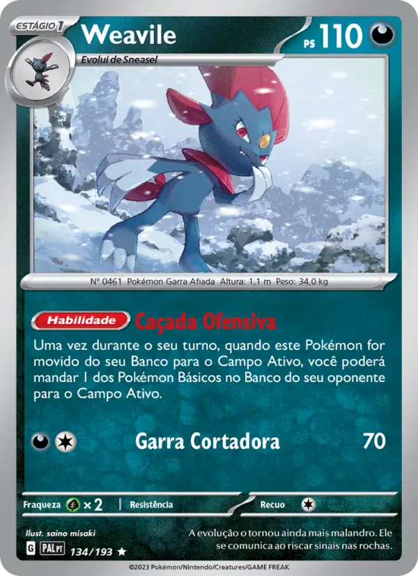 Weavile #134