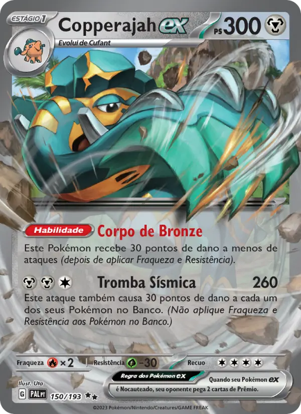 Copperajah ex #150 — Evoluções em Paldea
