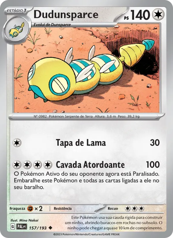 Dudunsparce #157