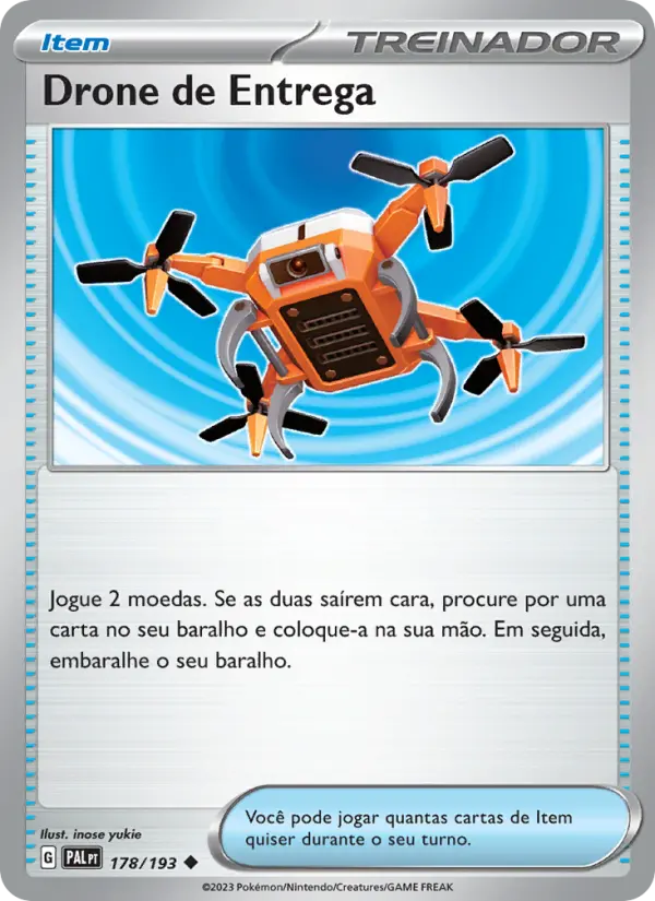 Drone de Entrega #178 — Evoluções em Paldea (Reverse Holo)