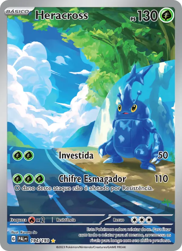 Heracross #194 — Evoluções em Paldea