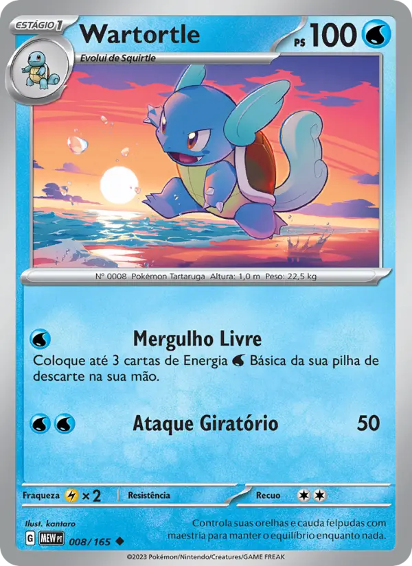 Wartortle #008