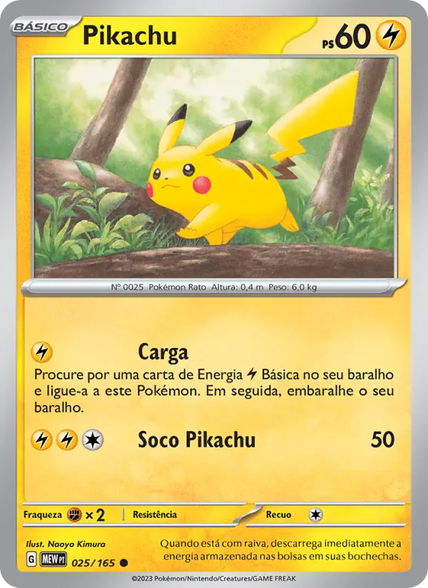 Pikachu #025