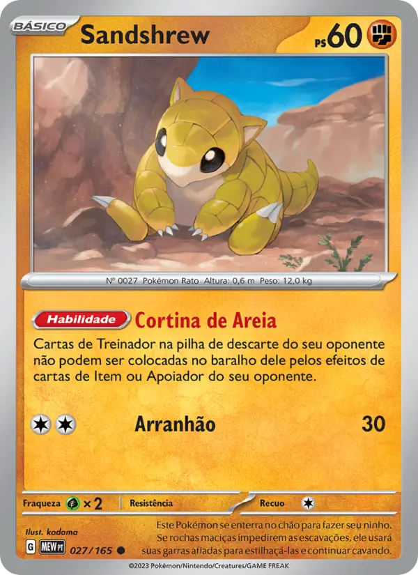 Sandshrew #027