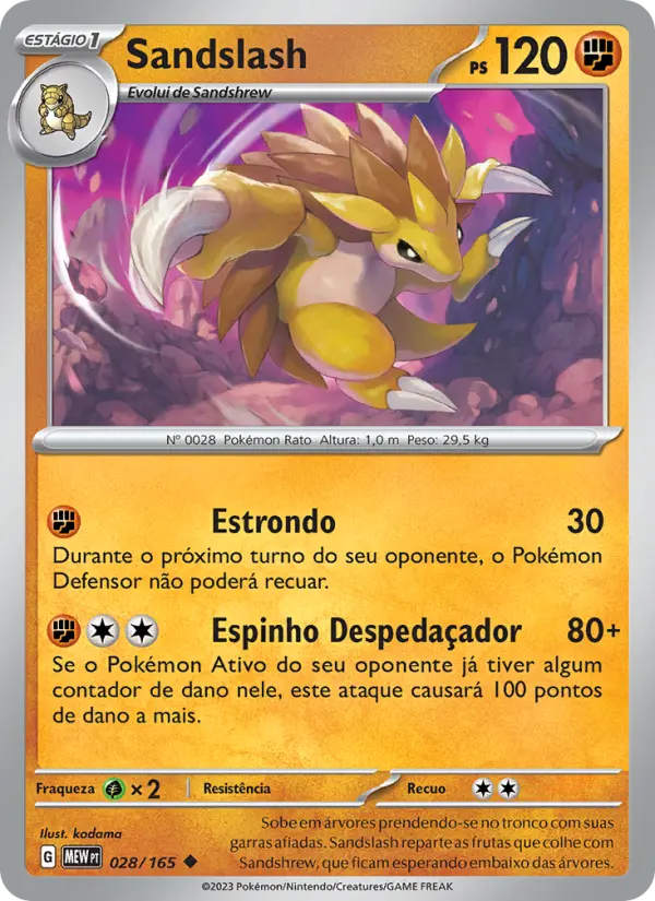 Sandslash #028