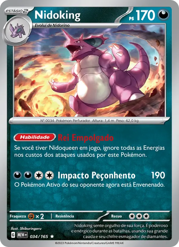 Nidoking #034