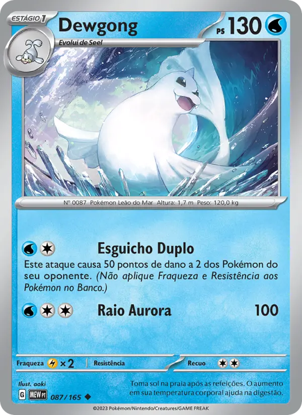 Dewgong #087