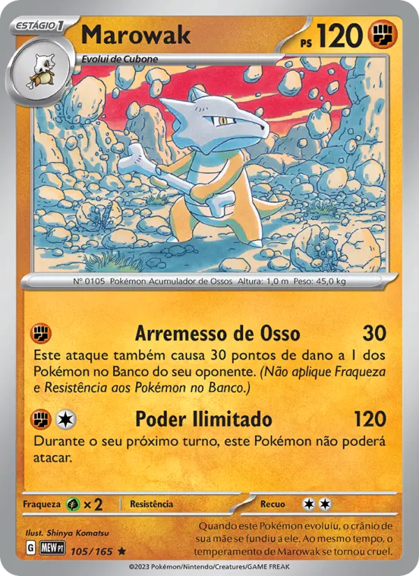 Marowak #105