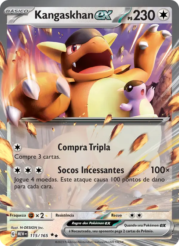 Kangaskhan EX #115