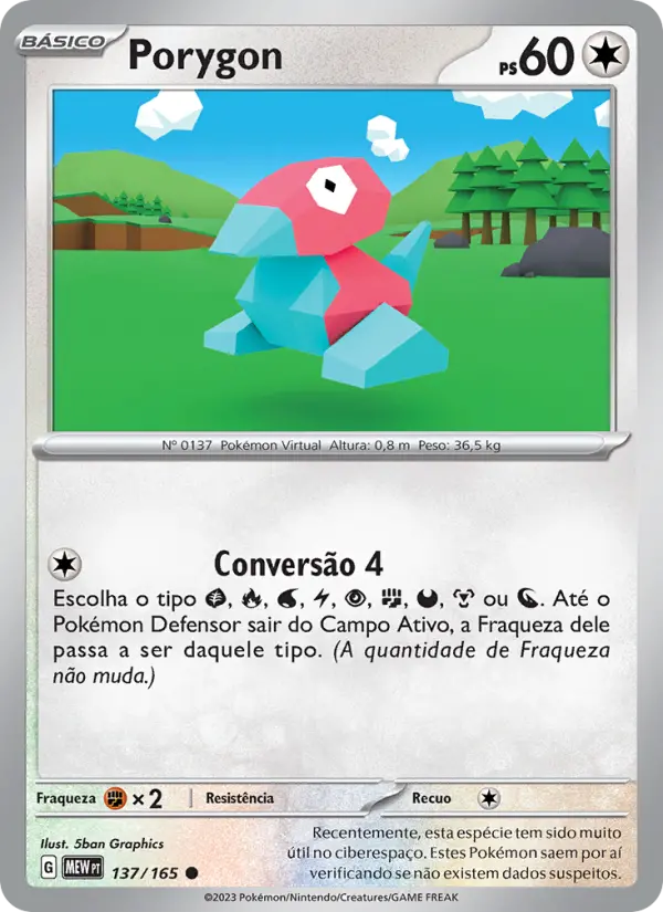 Porygon #137