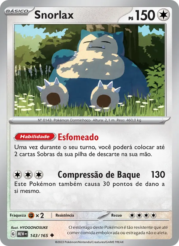 Snorlax #143