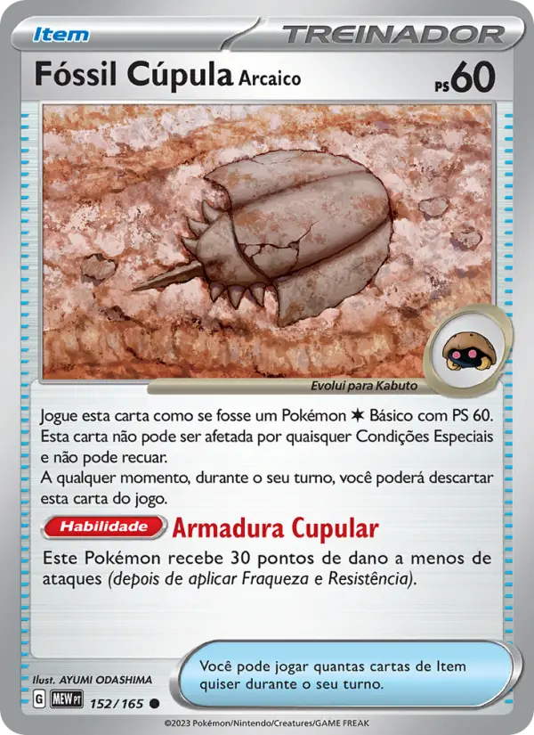 Fóssil Cúpula Arcaico #152