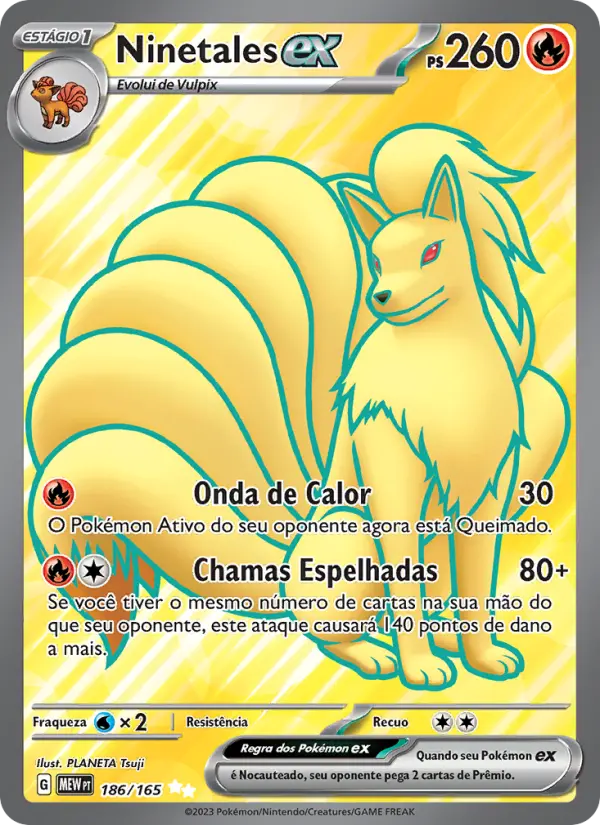Ninetales ex #186