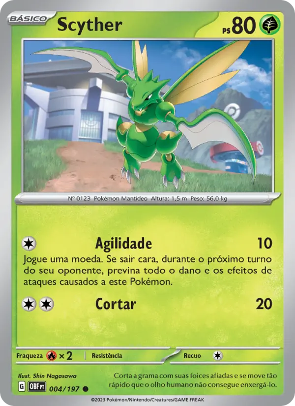 Scyther #004 — Obsidiana em Chamas