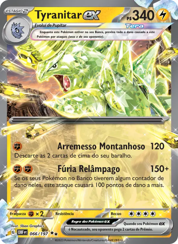 Tyranitar ex #066