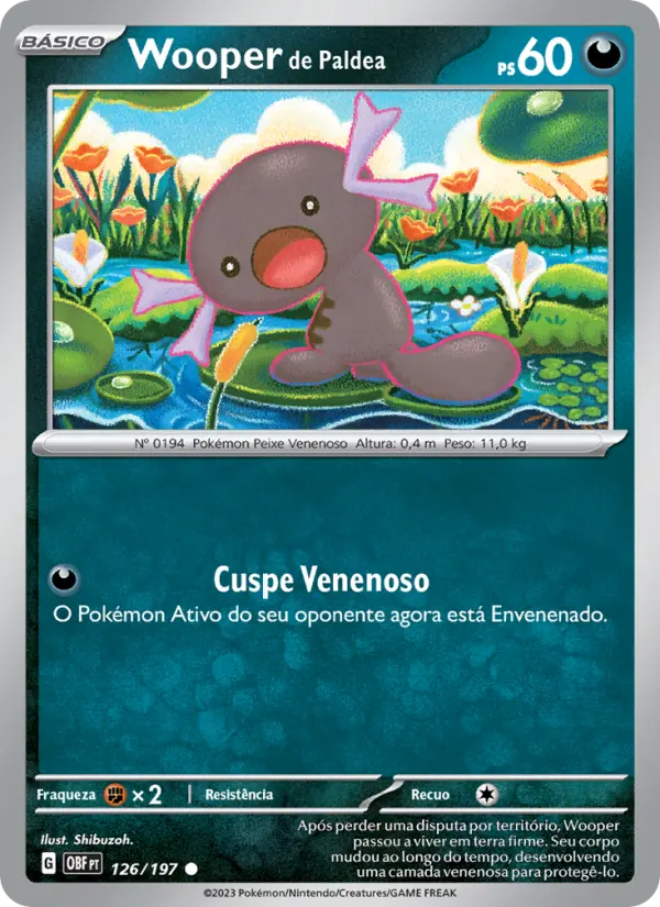 Wooper de Paldea #126