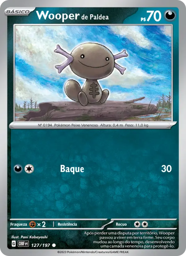 Wooper de Paldea #127