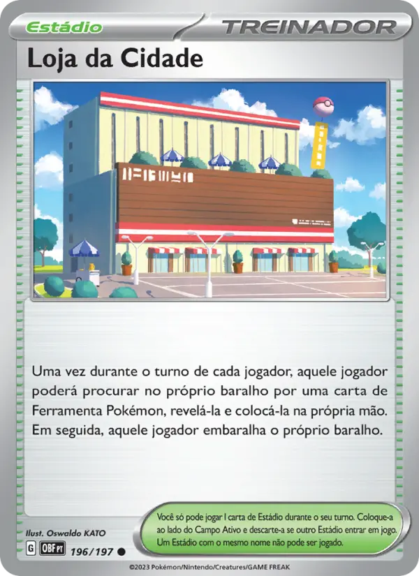 Loja da Cidade #196 — Obsidiana em Chamas