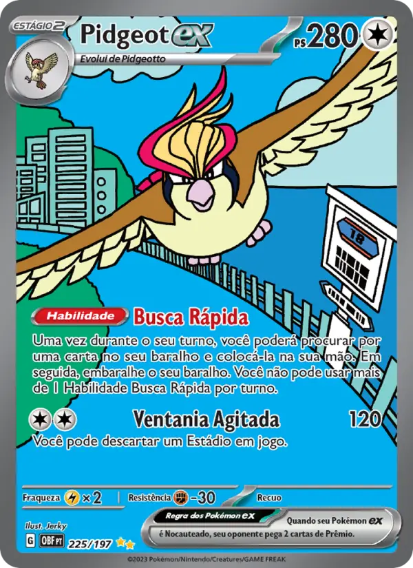 Pidgeot ex #225