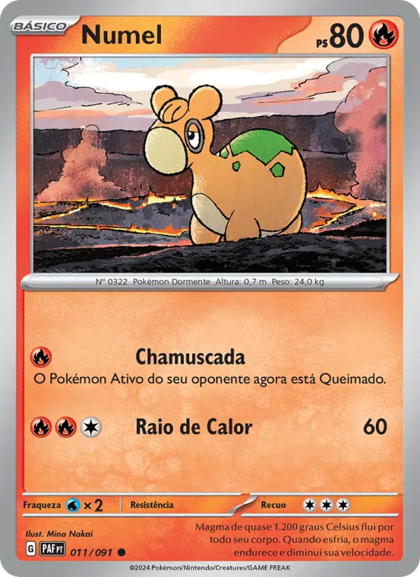 Numel #011 — Destinos de Paldea (Reverse Holo)