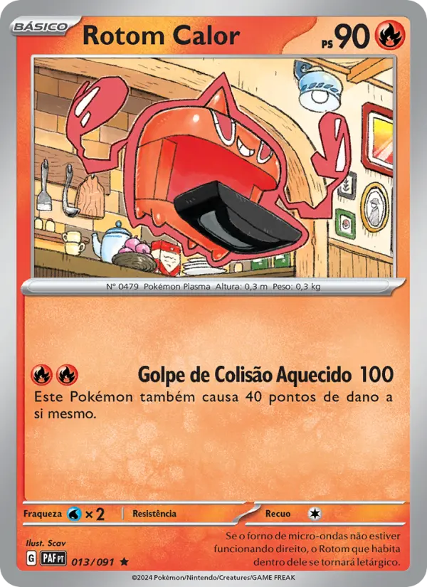 Rotom Calor #013