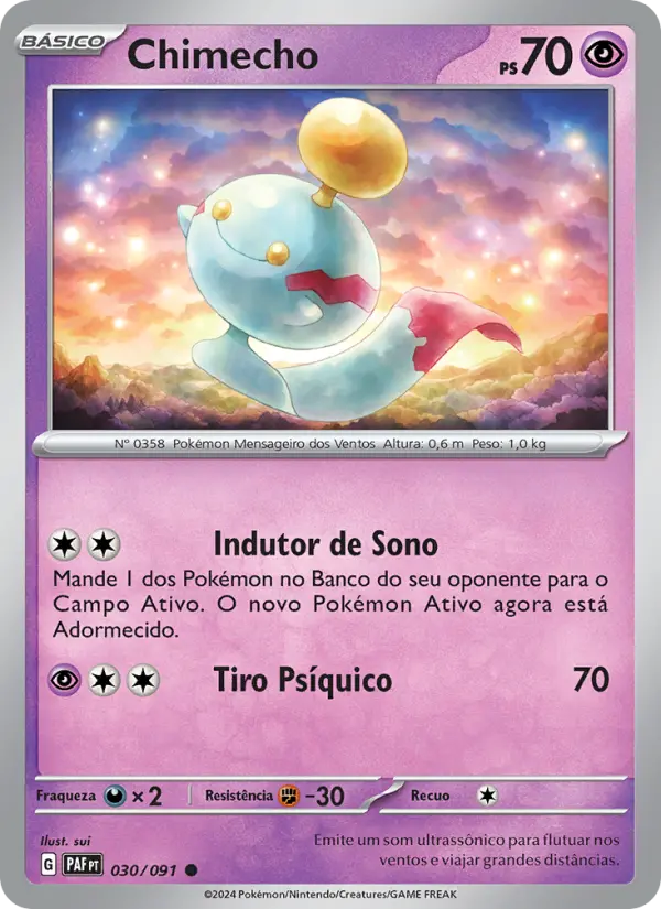 Chimecho #030 — Destinos de Paldea