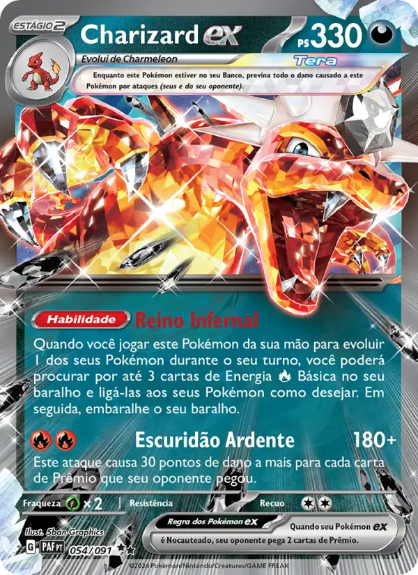 Charizard ex #054
