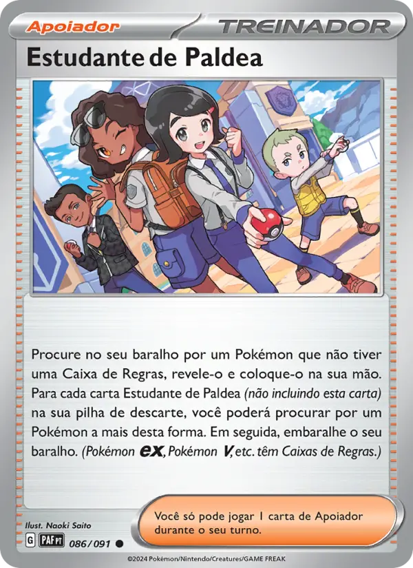Estudante de Paldea #086