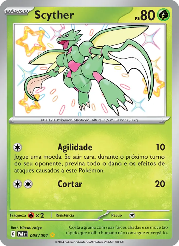 Scyther #095 — Destinos de Paldea
