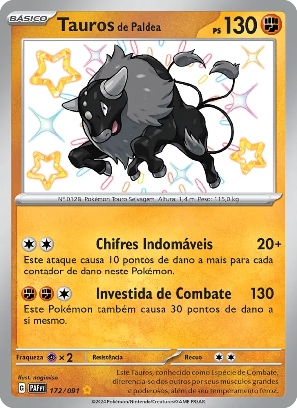 Tauros de Paldea #172