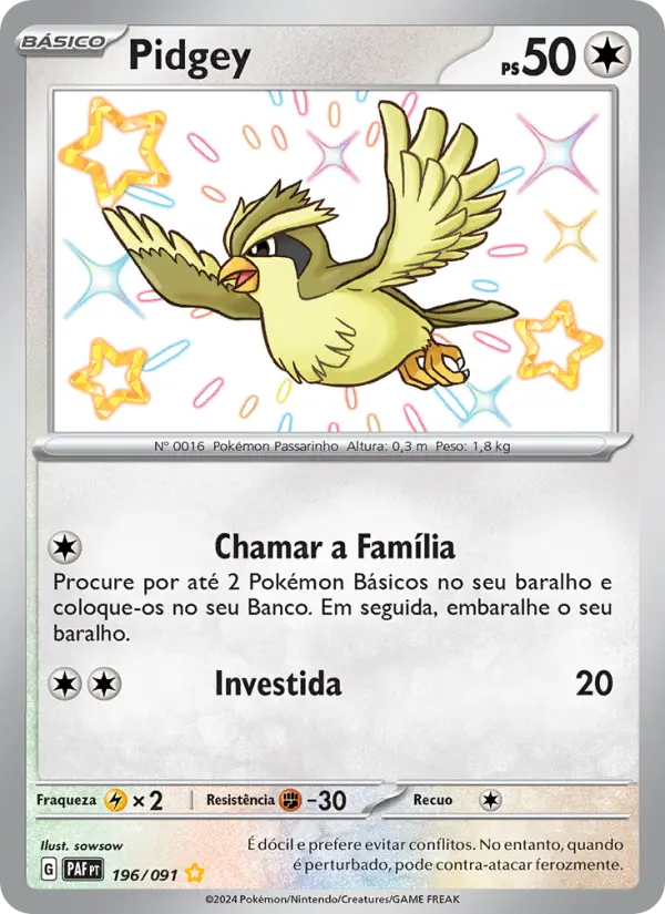 Pidgey #196