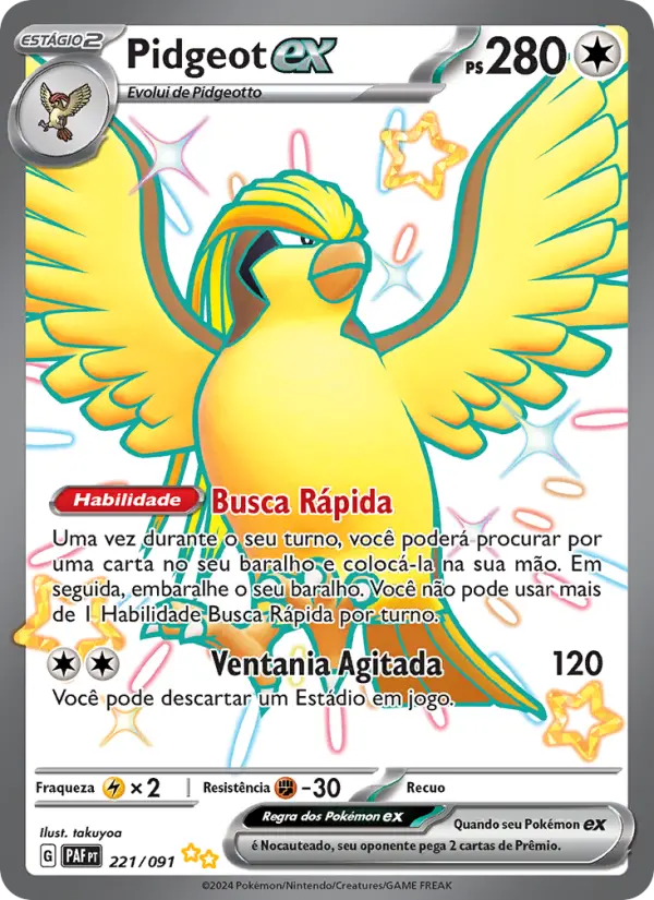 Pidgeot ex #221