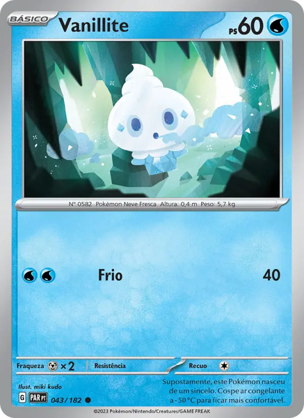 Vanillite #043 — Fenda Paradoxal (Reverse Holo)