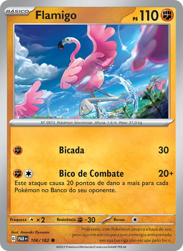 Flamigo #106 — Fenda Paradoxal (Reverse Holo)