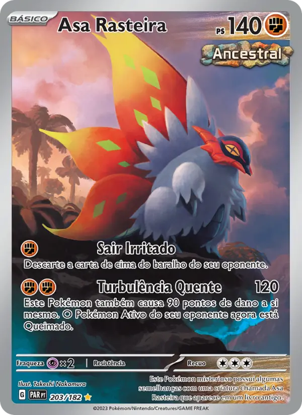 Asa Rasteira #203