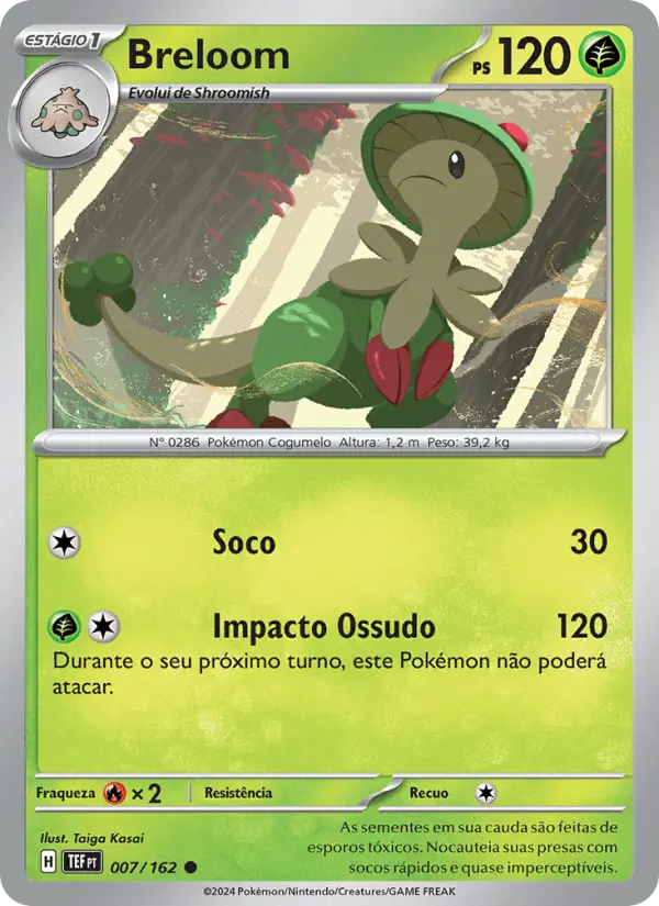 Breloom #007 — Forças Temporais