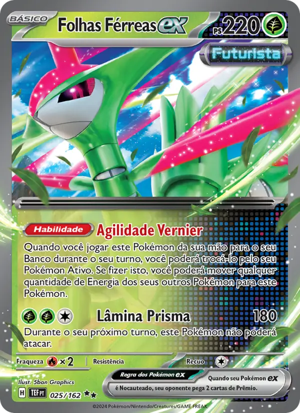 Folhas Férreas ex #025 — Forças Temporais