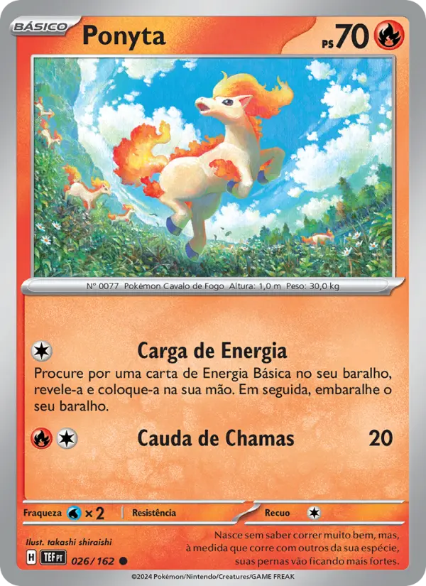 Ponyta #026 — Forças Temporais