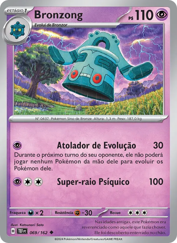 Bronzong #069 — Forças Temporais