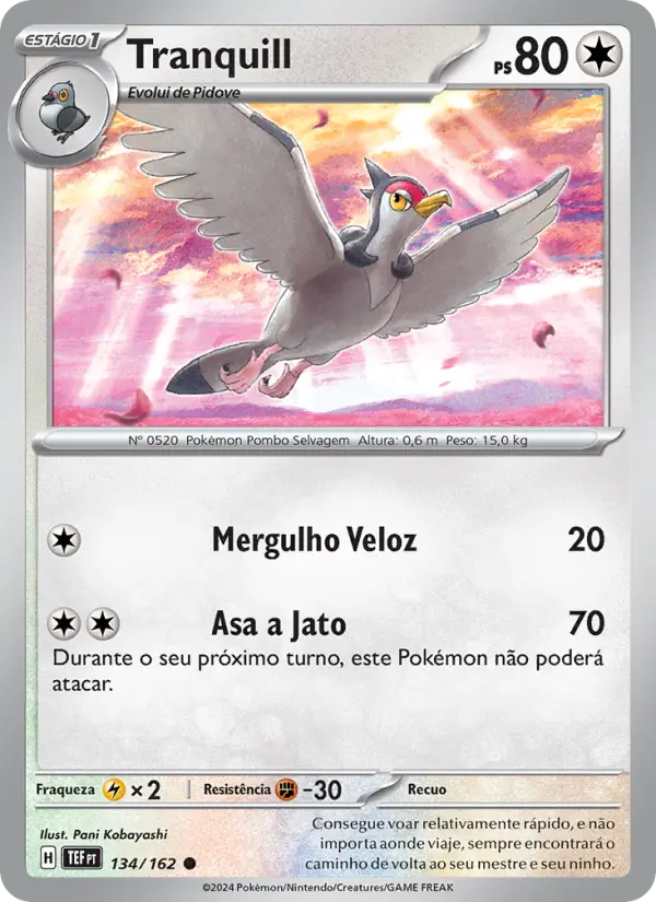 Tranquill #134 — Forças Temporais (Reverse Holo)